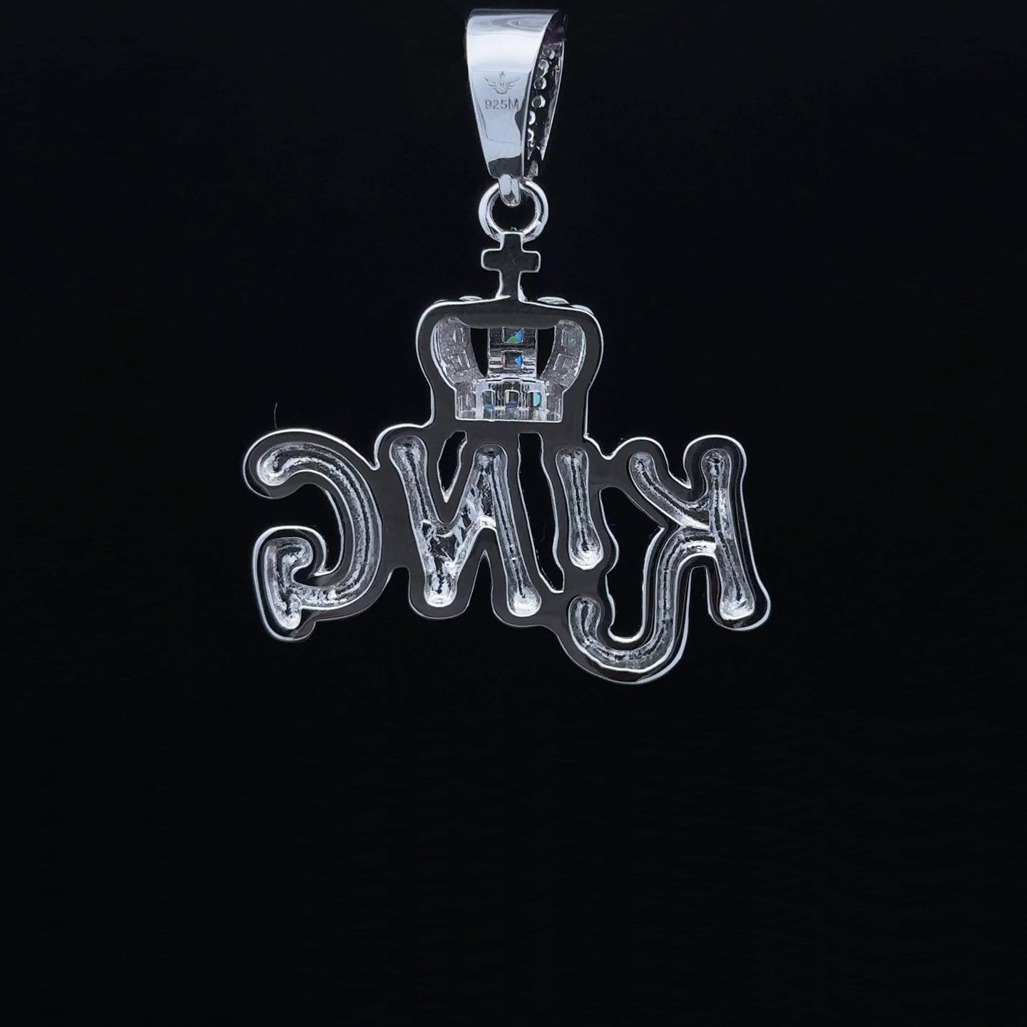 REGALIA 2.93 CTW 925 CZ MOISSANITE RHODIUM PENDANT I 994191