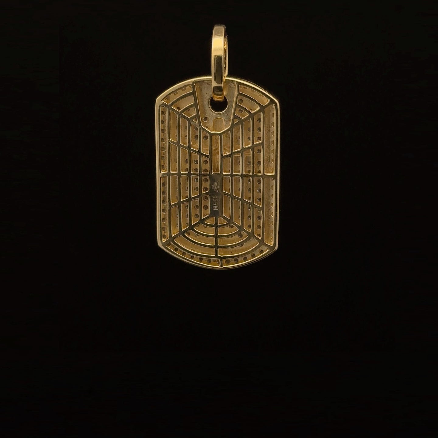 REDEEM 3.09 CTW 925 CZ MOISSANITE GOLD PENDANT I 994552