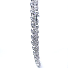 NORELL 7MM RHODIUM MOISSANITE ICED OUT CHAIN  |  995321