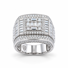 9912441 | 6.03 CTW 925 Silver Moissanite Rhodium Ring