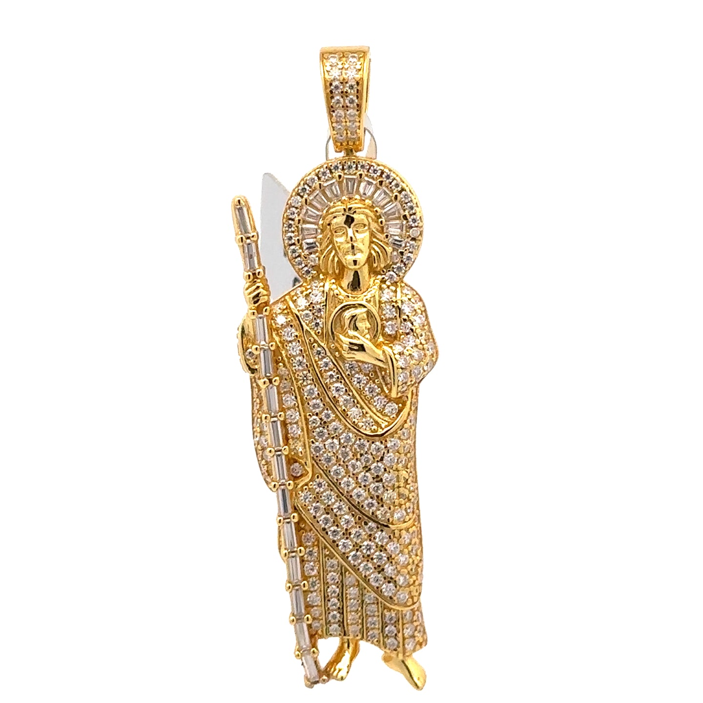 994822 | 925 Moissanite Gold Pendant