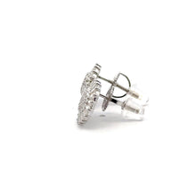 ODYSSEY 1.04 CTW 925 RHODIUM MOISSANITE ICED OUT EARRING | 994851