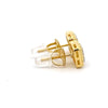 NIMBUS 0.24 CTW 925 GOLD MOISSANITE ICED OUT EARRING | 994862