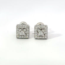 REVERIE 0.50 CTW 925 RHODIUM MOISSANITE ICED OUT EARRING | 994941