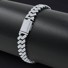 ICEHALO SILVER  MOISSANITE 10 MM BRACELET | 995241