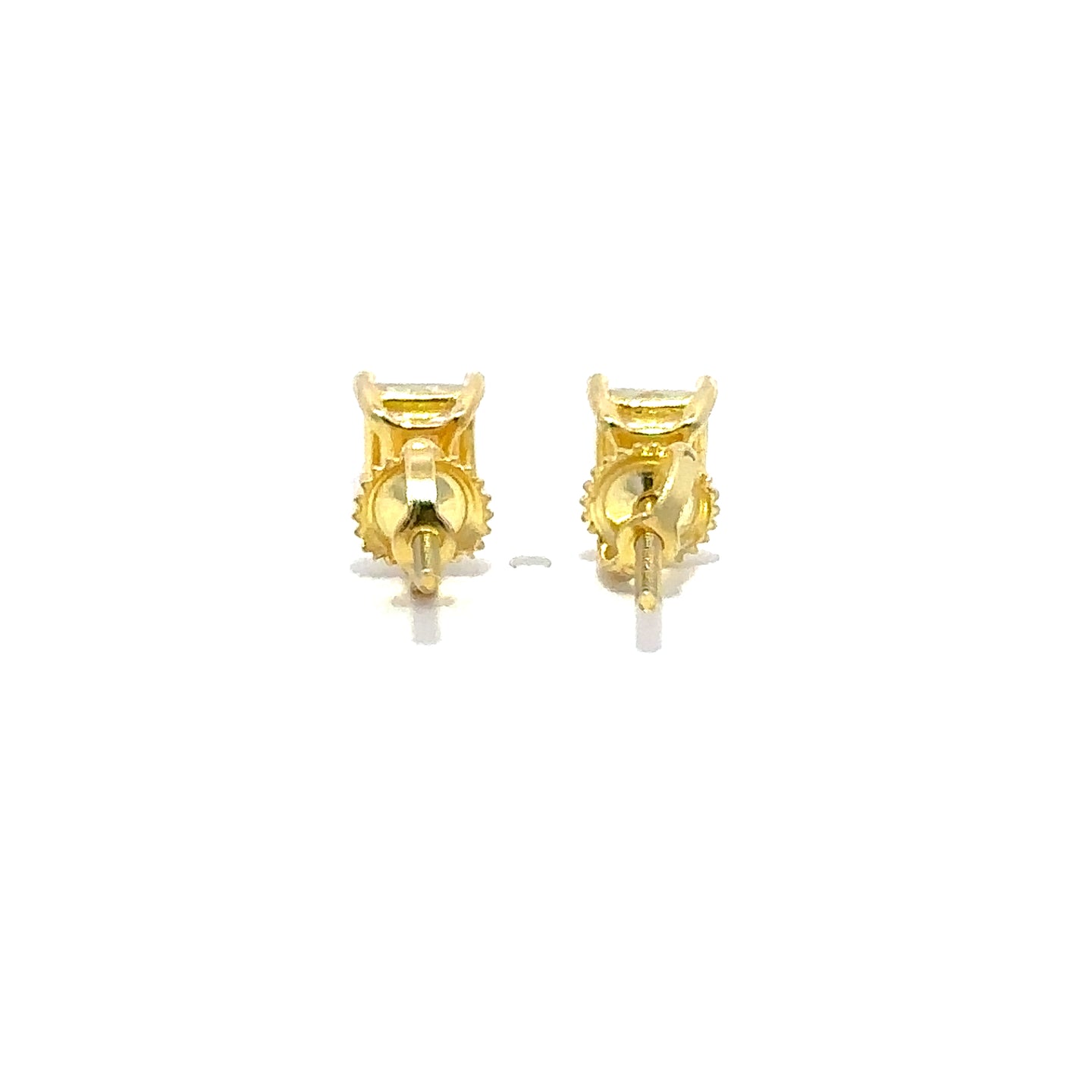 RHYDIS 1.0 CTW 925 GOLD MOISSANITE ICED OUT EARRING | 995272