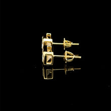 995312 | 925 Moissanite 2CTW Gold Earrings