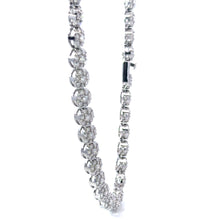 NORELL 7MM RHODIUM MOISSANITE ICED OUT CHAIN  |  995321