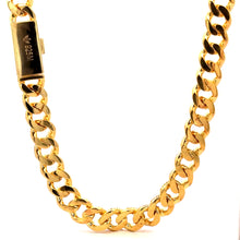 VARNIX 10MM GOLD MOISSANITE ICED OUT CUBAN I 995332