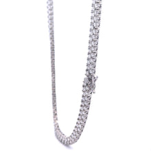 ELVORO 5MM RHODIUM MOISSANITE ICED OUT CHAIN  |  995441