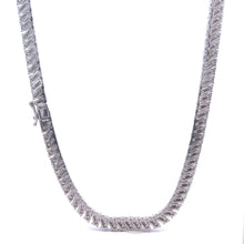 ELVORO 5MM RHODIUM MOISSANITE ICED OUT CHAIN  |  995441