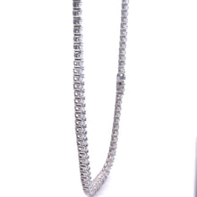 ELVORO 5MM RHODIUM MOISSANITE ICED OUT CHAIN  |  995441