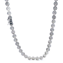 JARELO 6MM RHODIUM MOISSANITE ICED OUT CHAIN  |  995471