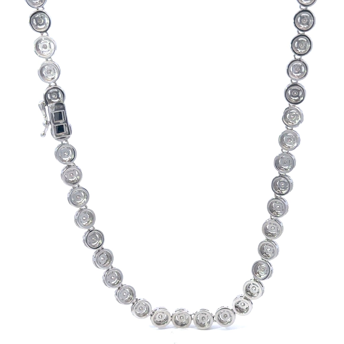 JARELO 6MM RHODIUM MOISSANITE ICED OUT CHAIN  |  995471