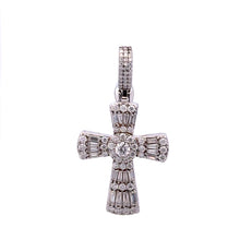 995591 | 925 Moissanite Rhodium Pendant