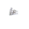 VALIANT 0.56 CTW 925 RHODIUM MOISSANITE ICED OUT EARRING | 995611