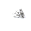 TRANSCEND 1.04 CTW 925 RHODIUM MOISSANITE ICED OUT EARRING | 995631