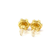 TRANSCEND 1.04 CTW 925 GOLD MOISSANITE ICED OUT EARRING | 995632