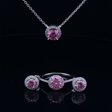 OPALINE 3.50 CTW 925 WOMENS MOISSANITE JEWELLERY BUNDEL | 9956613