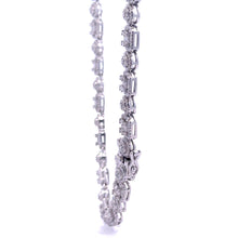 ASVARA 7MM RHODIUM MOISSANITE ICED OUT CHAIN  |  995821