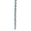 RIVEN 8.26 CTW 7 MM RHODIUM MOISSANITE ICED OUT CHAIN  |  995821