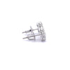 ELSINORE 1.04 CTW 925 RHODIUM MOISSANITE ICED OUT EARRING | 996131