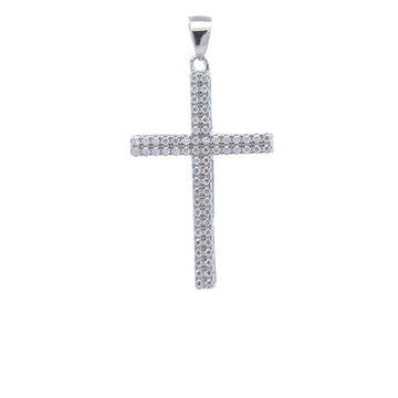 ELUNER 0.39 CTW 925 CZ MOISSANITE RHODIUM PENDANT I 996161