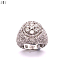 996391 | 925 Silver Moissanite Rhodium Ring