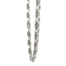 SUBLIME 10.11 CTW 8 MM RHODIUM MOISSANITE ICED OUT CHAIN  |  996481