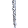 JARETH 23.68 CTW 12 MM RHODIUM MOISSANITE ICED OUT CHAIN  |  996511