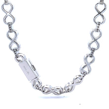 JARETH 23.68 CTW 12 MM RHODIUM MOISSANITE ICED OUT CHAIN  |  996511