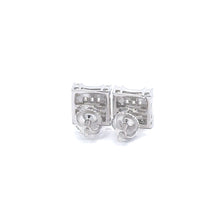 ANTHESIA 0.85 CTW 925 RHODIUM MOISSANITE ICED OUT EARRING | 996721