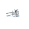 ARCANE 0.14 CTW 925 RHODIUM MOISSANITE ICED OUT EARRING | 996741