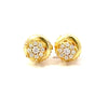 ARCANE 0.14 CTW 925 GOLD MOISSANITE ICED OUT EARRING | 996742