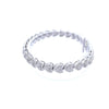 LORE 3.3 CTW 7MM CZ RHODIUM MOISSANTE ICED OUT BRACELET |  996791