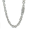 DATHIR 15.89 CTW 20" RHODIUM MOISSANITE ICED OUT CHAIN  |  997131