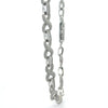 DATHIR 15.89 CTW 20" RHODIUM MOISSANITE ICED OUT CHAIN  |  997131