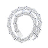 KYRAN 19.99 CTW 20" RHODIUM MOISSANITE ICED OUT CHAIN  |  997141