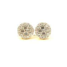 AVELORA 0.91 CTW 925 GOLD MOISSANITE ICED OUT EARRING | 997362