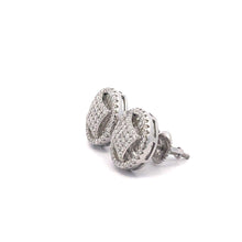 MORWANNA 0.98 CTW 925 RHODIUM MOISSANITE ICED OUT EARRINGS | 997381