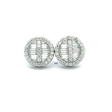 LYRIELLA 1.25 CTW 925 RHODIUM MOISSANITE ICED OUT EARRINGS | 997391