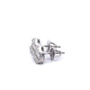 NOVAE 0.74 CTW 925 RHODIUM MOISSANITE ICED OUT EARRING | 997431