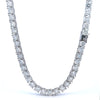 MIRA 64.08 CTW 6 MM 20" RHODIUM MOISSANITE ICED OUT CHAIN  |  997601