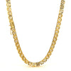 MIRA 64.8 CTW 6 MM 20" GOLD MOISSANITE ICED OUT CHAIN  |  997602