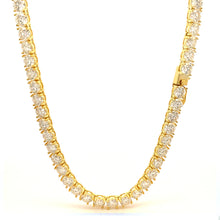 LORN 6MM GOLD MOISSANITE ICED OUT CHAIN  |  997612