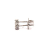 BRINOR 0.23 CTW 925 RHODIUM MOISSANITE ICED OUT EARRING | 997631