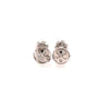 BRINOR 0.23 CTW 925 RHODIUM MOISSANITE ICED OUT EARRING | 997631