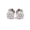 RYLITH 0.45 CTW 925 RHODIUM MOISSANITE ICED OUT EARRING | 997641