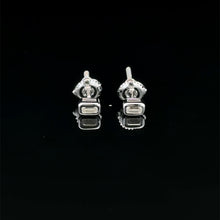 998061 | 925 Moissanite 0.25CTW Rhodium Earrings