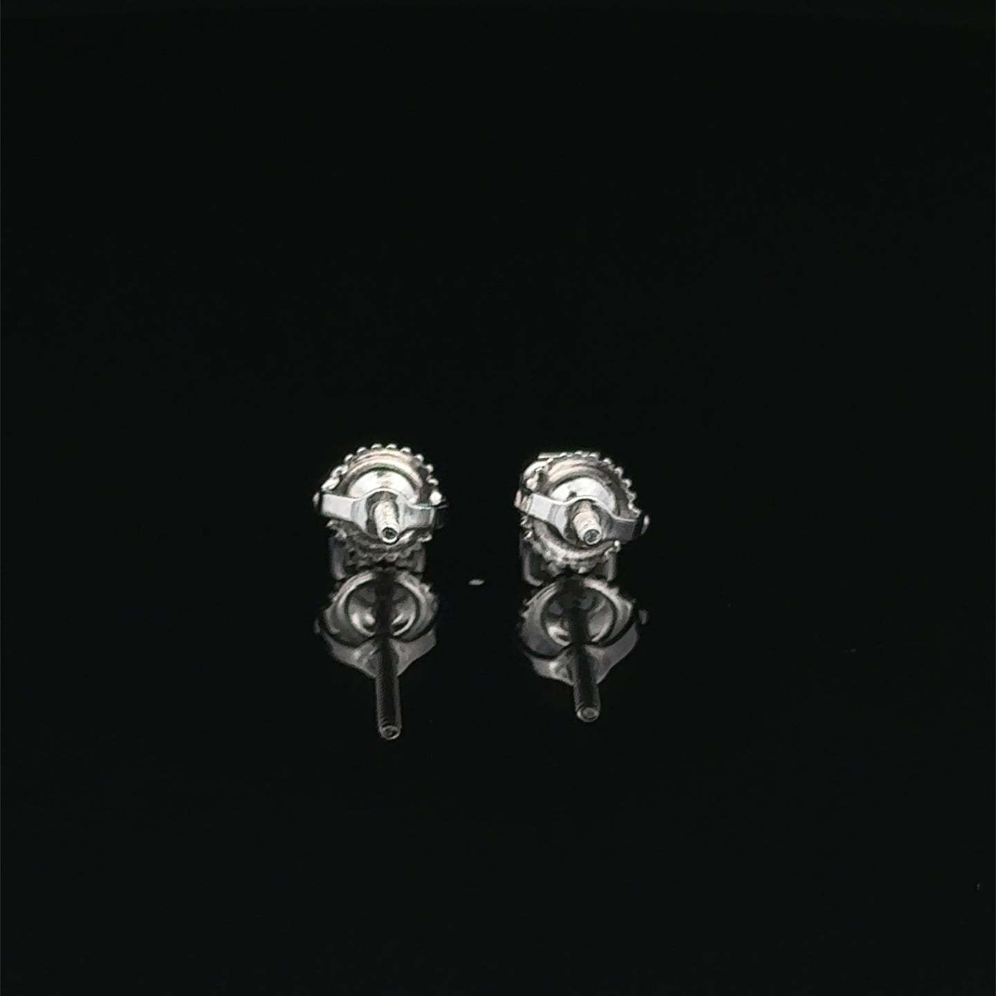 998061 | 925 Moissanite 0.25CTW Rhodium Earrings